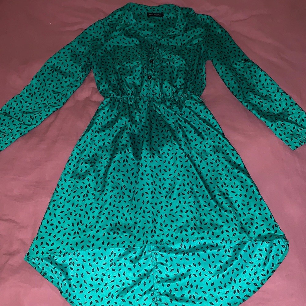 Level Eight Green Leaves dress